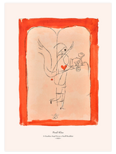 Klee A Guardian Angel Serves a Small Breakfast - Art Print
